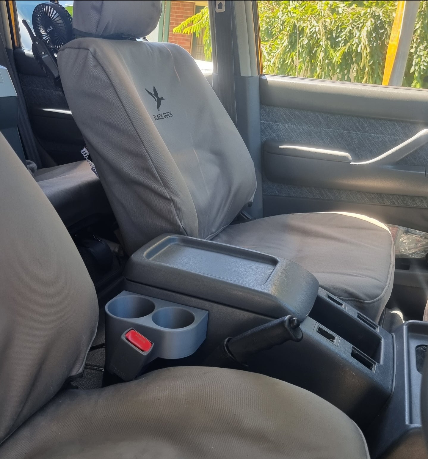 Double Cup holder Suits 80 Series Landcruiser - Factory Replacement