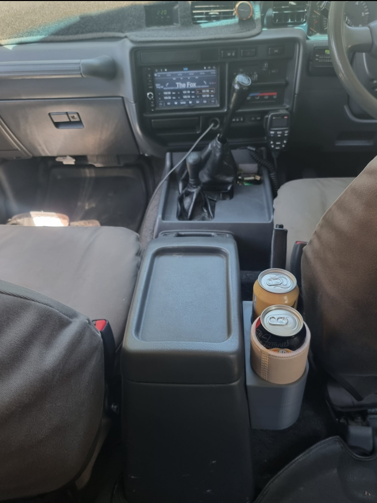 Double Cup holder Suits 80 Series Landcruiser - Factory Replacement