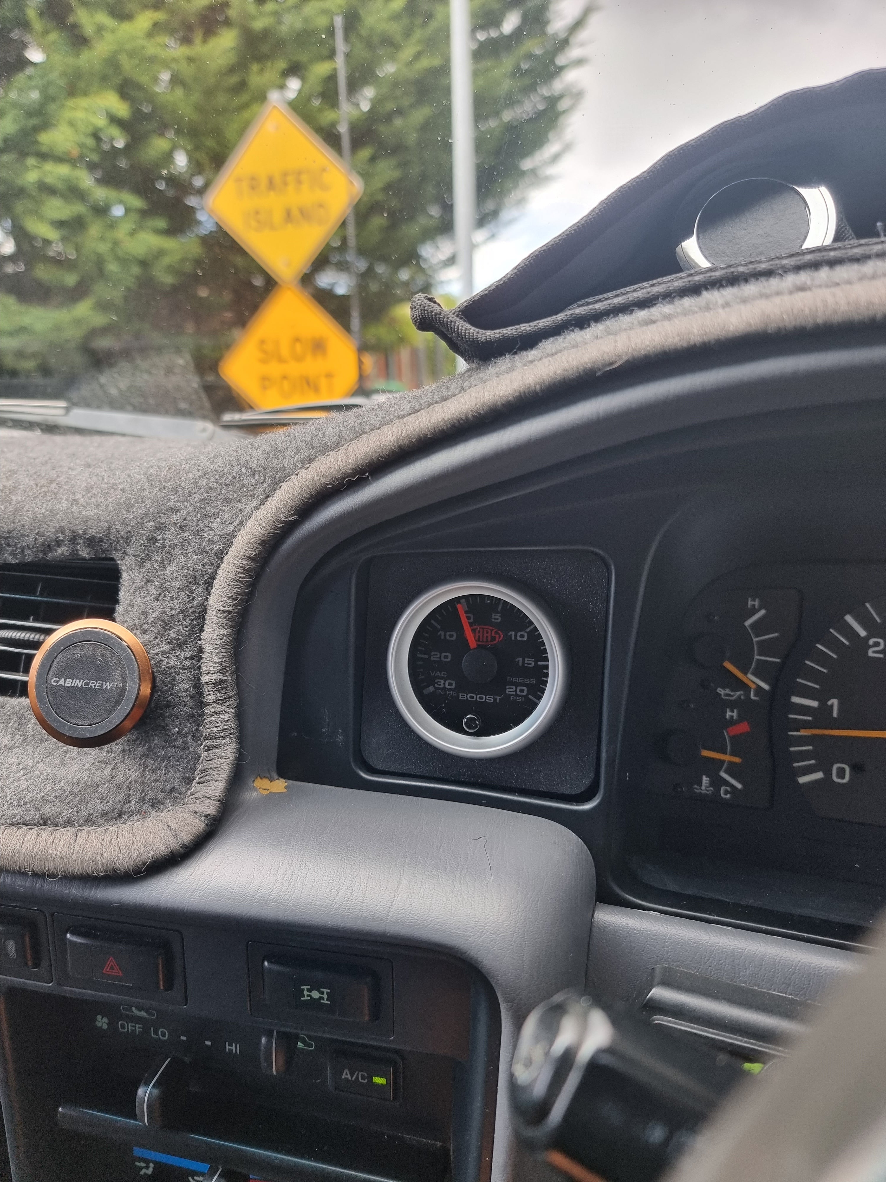 80 Series 52mm Gauge Mount Air Vent Blanking plate CGC Touring and