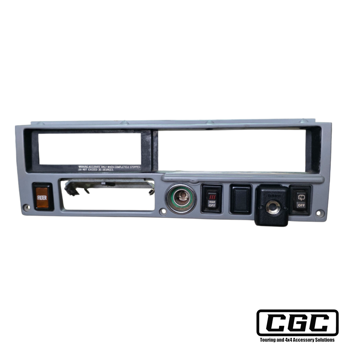 UHF switch blank handheld mount to suit 60 series landcruiser Suits: FJ60, FJ61, FJ62, HJ60, HJ61 60 Series Landcruiser Models from 1980-1990
replaces 55524-90A00