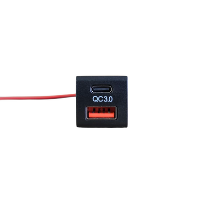 Maintain the OEM look and feel of your interior with CGC's Range of OEM Quality 22 x 22mm Square Push Button Switches to add additional switches to your 300 Series Land cruiser, 2018+ Toyota Prado 150 Series, 2019+ RAV4, 2019+ Hiace, Sep 2017+ Camry, 2018+ Corolla.