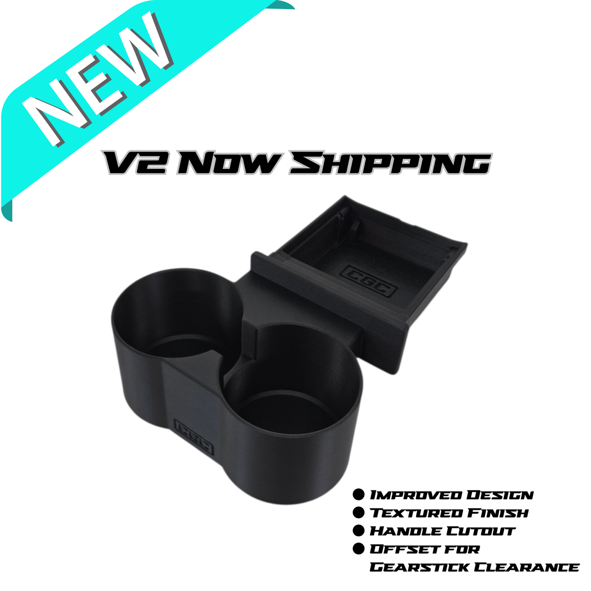 Cup holders to suit 60 series Landcruiser 1987-1989