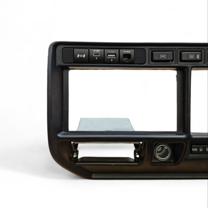 Switch panel to suit 80 series landcruiser top blank dash cubby