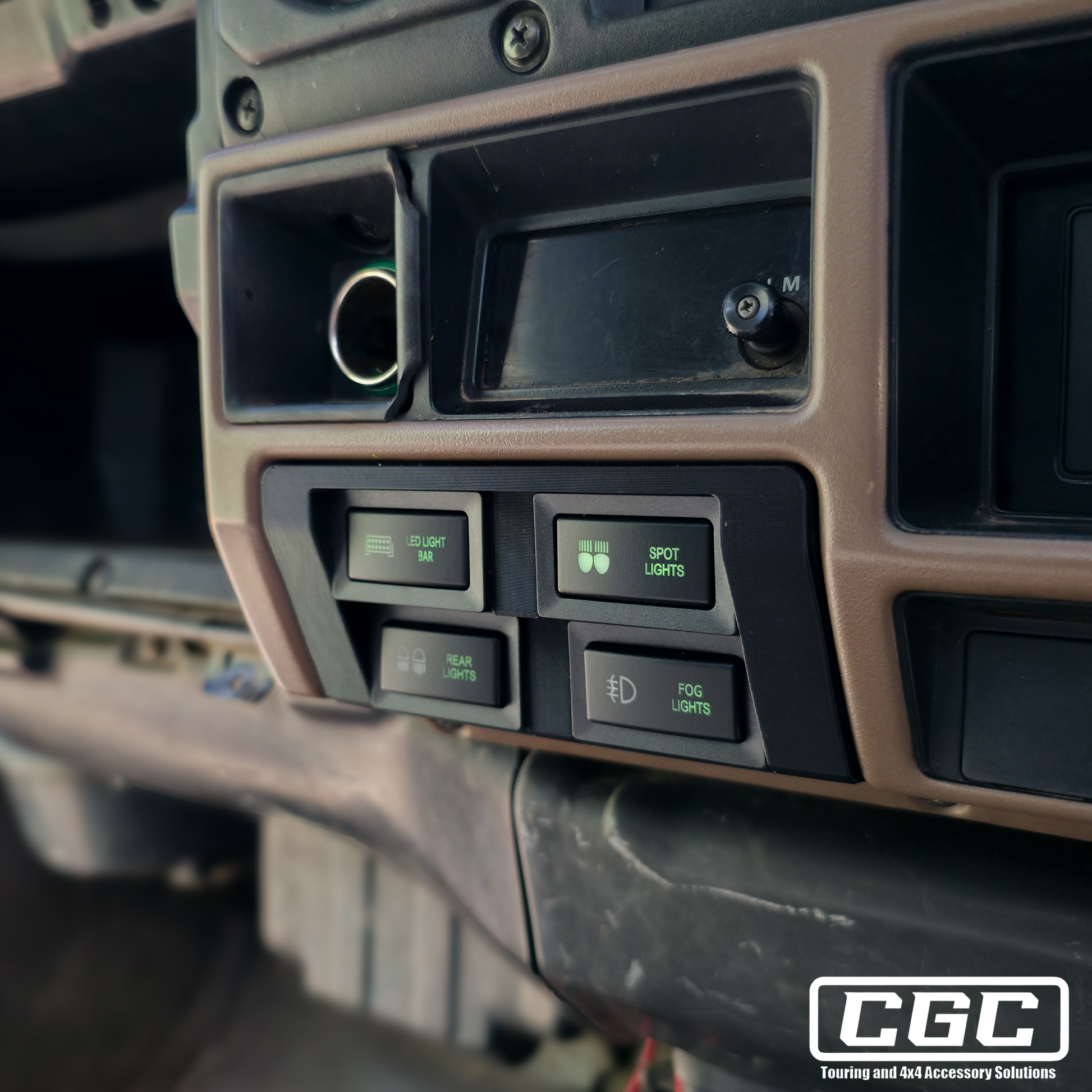 Maintain the OEM look and feel of your interior with our custom switch panels and OEM Quality switches.