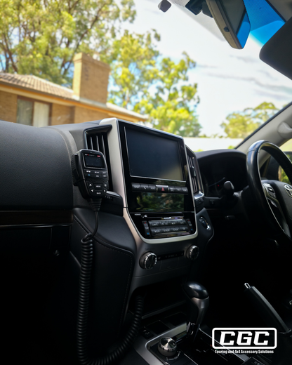 UHF Handheld mount to suit 2016-2021 200 Series Land cruiser.